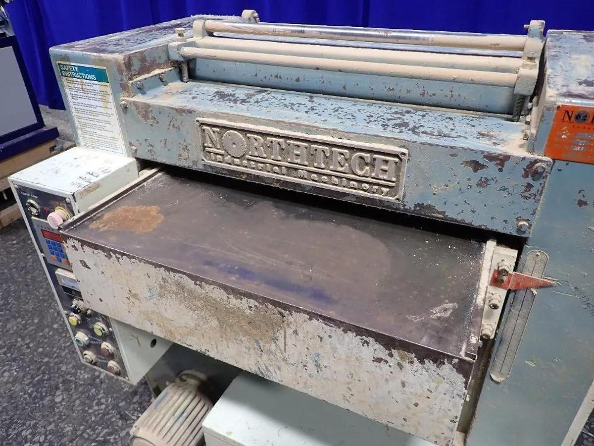 Used Northtech NT-660C-20HCDC 26'' Planer with Spiral Head