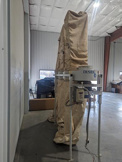 Used Dustek M 750 7.5HP 3 Bag Dust Collector
