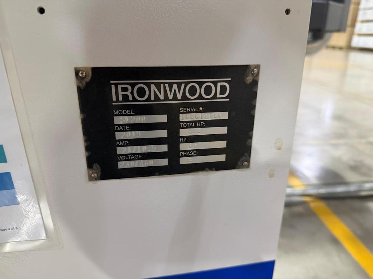 Used 2019 Ironwood SL200 3200 Sliding Table Saw