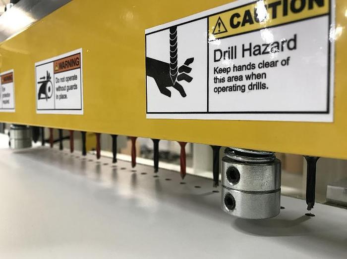 Ritter R113 13 Spindle Manual Single Row Line Boring Machine