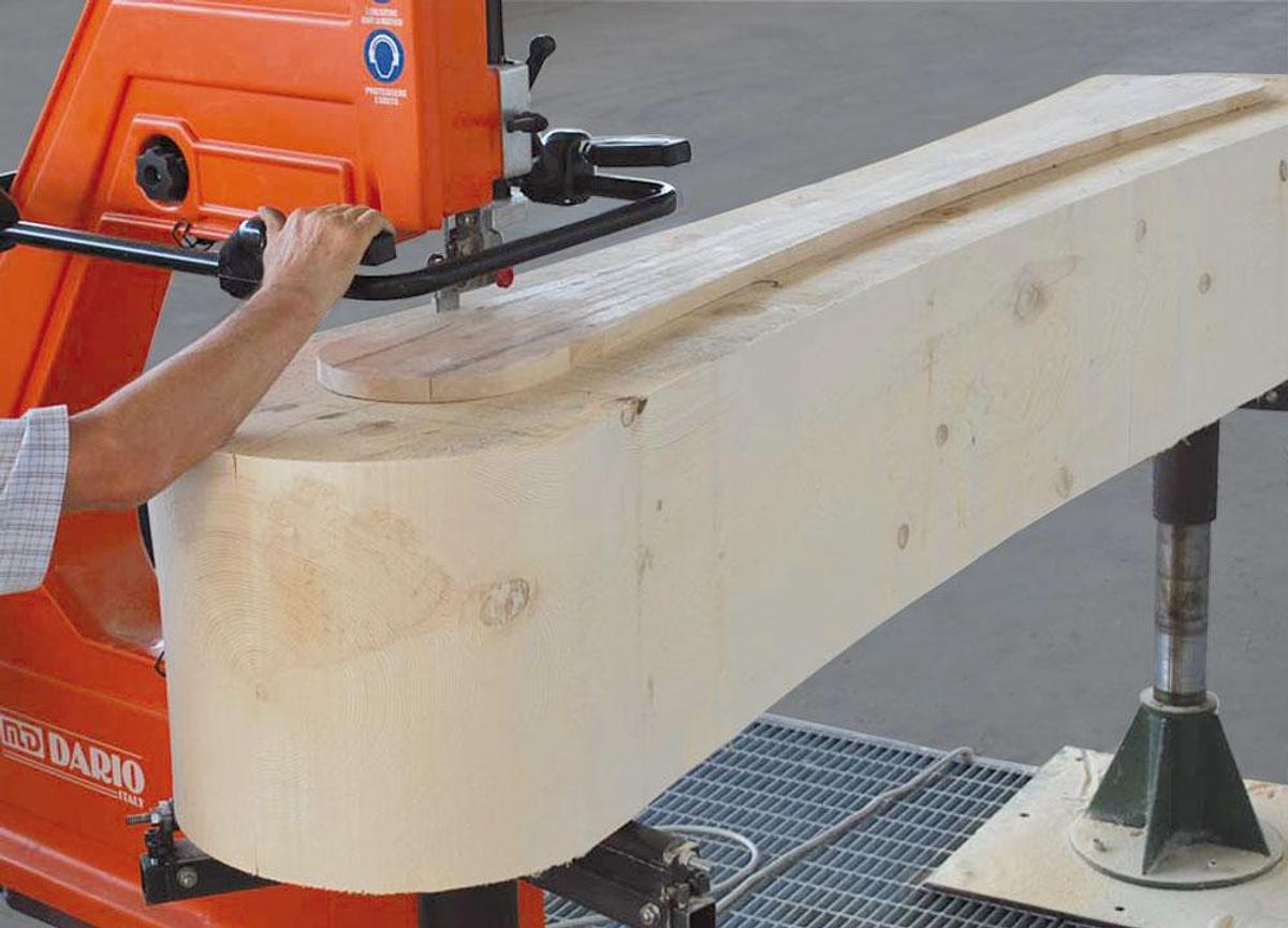 Used 2020 MD Dario SV3MAXI Articulating Arm Contour Band Saw
