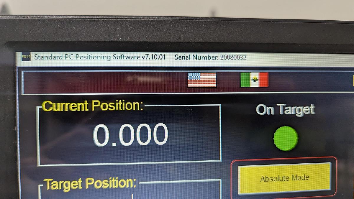 Used Razorguage 10' Stop System with Table