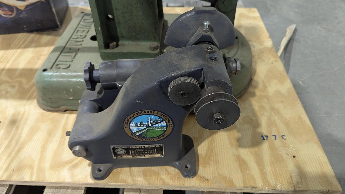 Used Powermatic 15 Chain Mortiser with chains