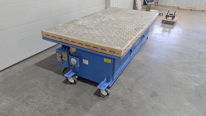 Used 2006 Denray 9600B Cartridge Filter Down Draft Table 29'' Tall