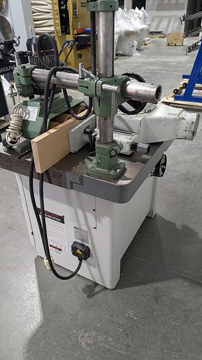 Used 1999 SAC TS 120 Shaper with 3 Roll Steff Power Feeder