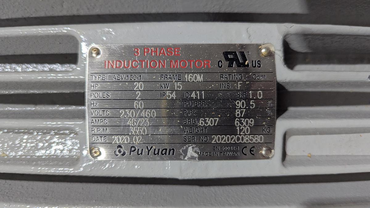 Used 2020 Northtech NT-SLR18SC 20HP Straight Line Rip Saw w/no-lock air fence