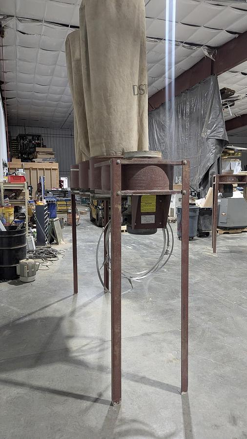 Used Dustek 1000DB 10HP 3 Bag Dust Collector