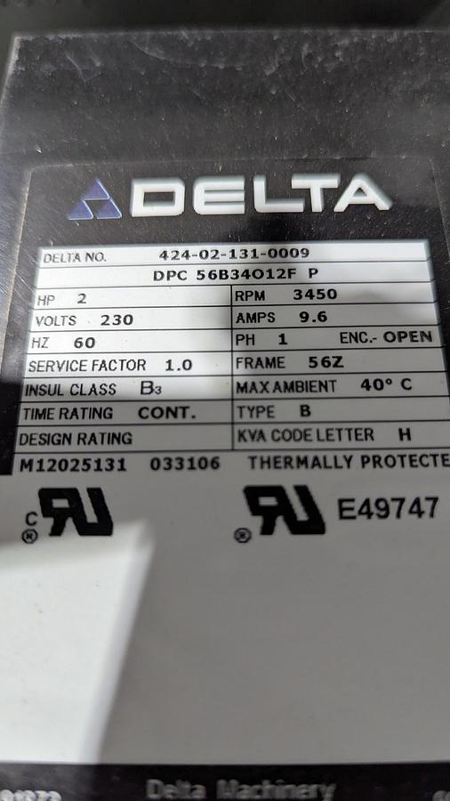 Used Delta 33-890 12'' Radial Arm Saw