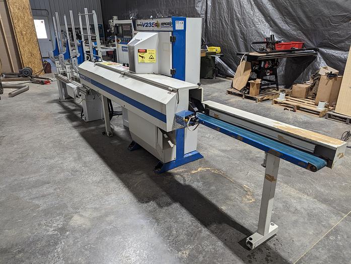 Used Omga V235 NC Double Mitre Saw for