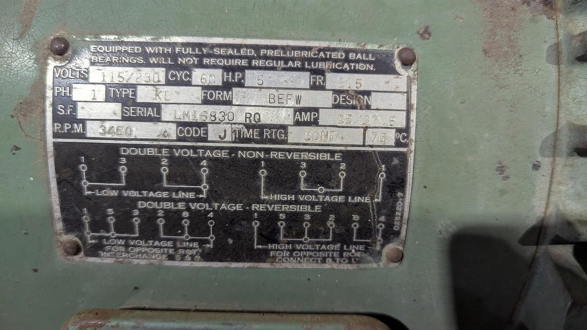 Used Powermatic 180 18'' Planer 4 knife head