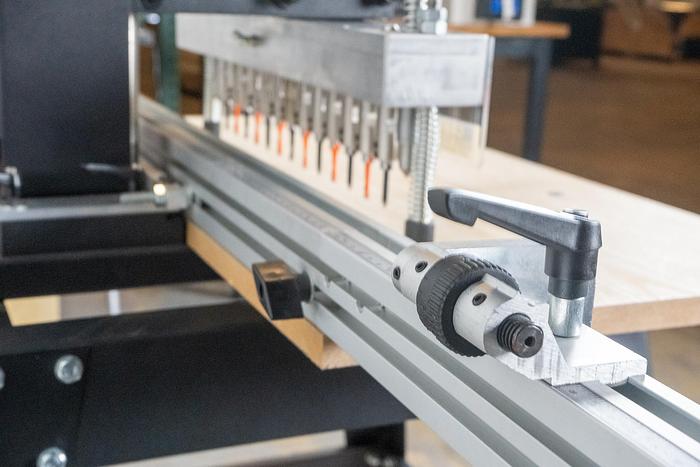 Maksiwa LBP.13 Pneumatic 13 Spindle Line Bore Machine