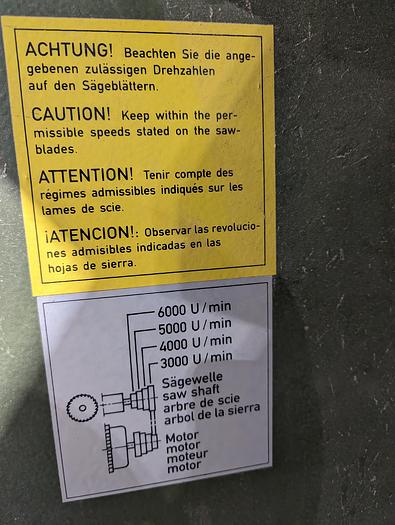 Used 1992 HolzHer 1245