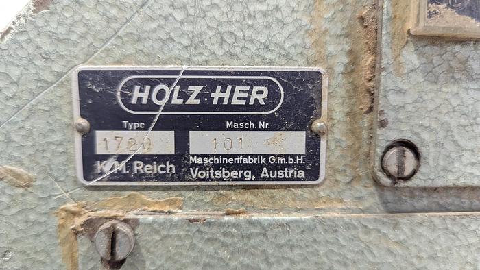Used HolzHer 1720 (4-Head) Stick Molder