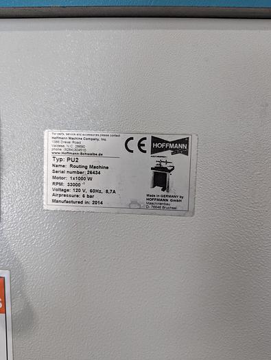 Used 2014 Hoffmann PU2