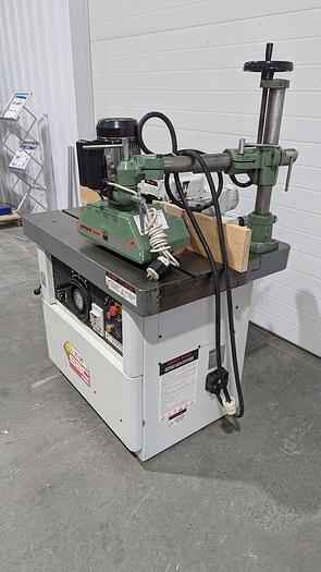 Used 1999 SAC TS 120 Shaper with 3 Roll Steff Power Feeder