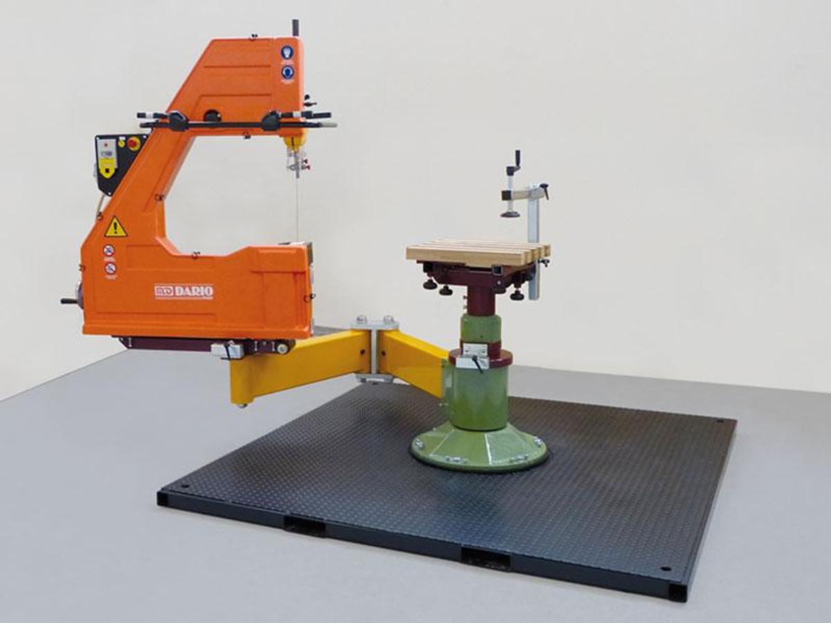 Used 2020 MD Dario SV3MAXI Articulating Arm Contour Band Saw