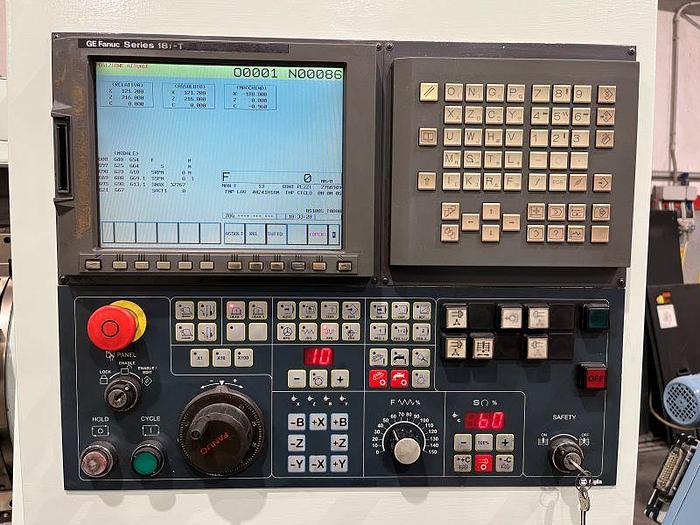 Usato TORNIO BIGLIA B 501 CNC FANUC 18i - T