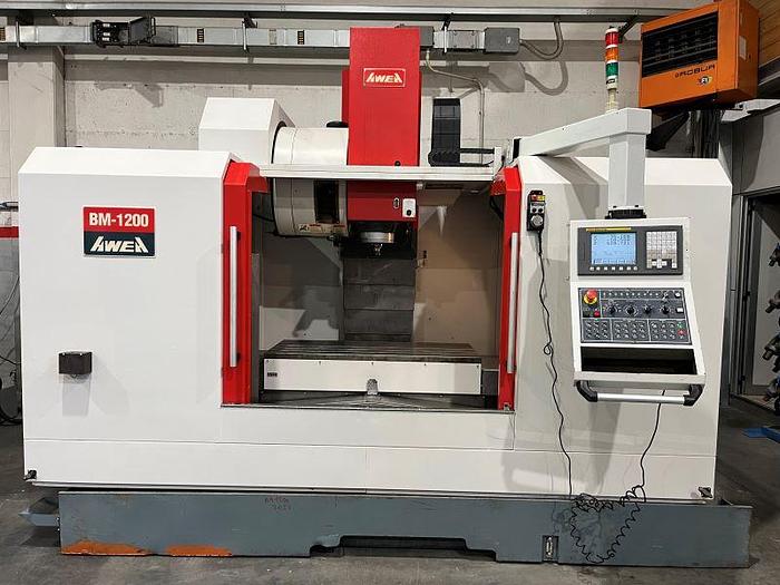 Usato CENTRO DI LAVORO AWEA BM - 1200 CNC FANUC 0i - MC ANNO 2009