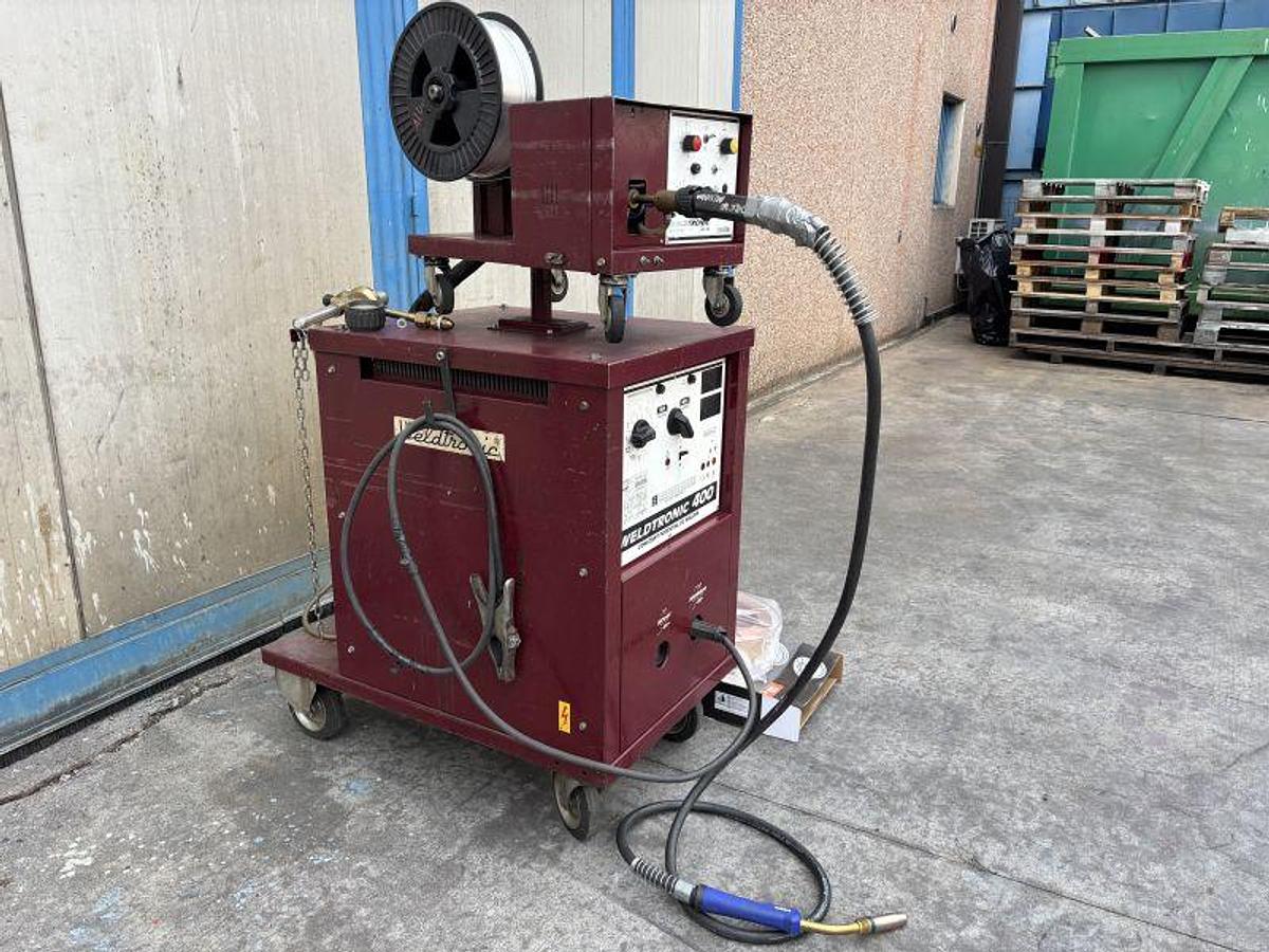 Usato SALDATRICE WELDTRONIC 400 A / FERRO E ALUMINIO