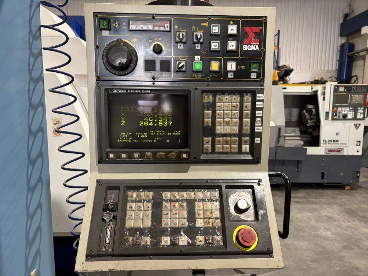 Usato CENTRO DI LAVORO SIGMA MISSION 1 CNC FANUC O -M