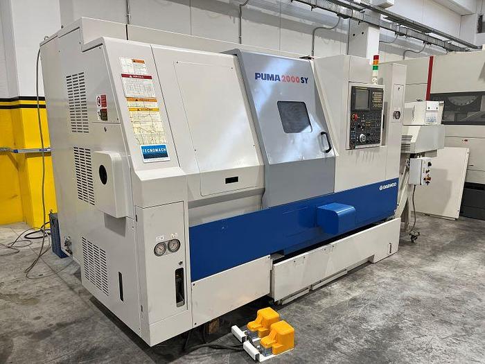 Usato TORNIO DOOSAN DAEWOO PUMA 2000 SY CNC FANUC 18i - T