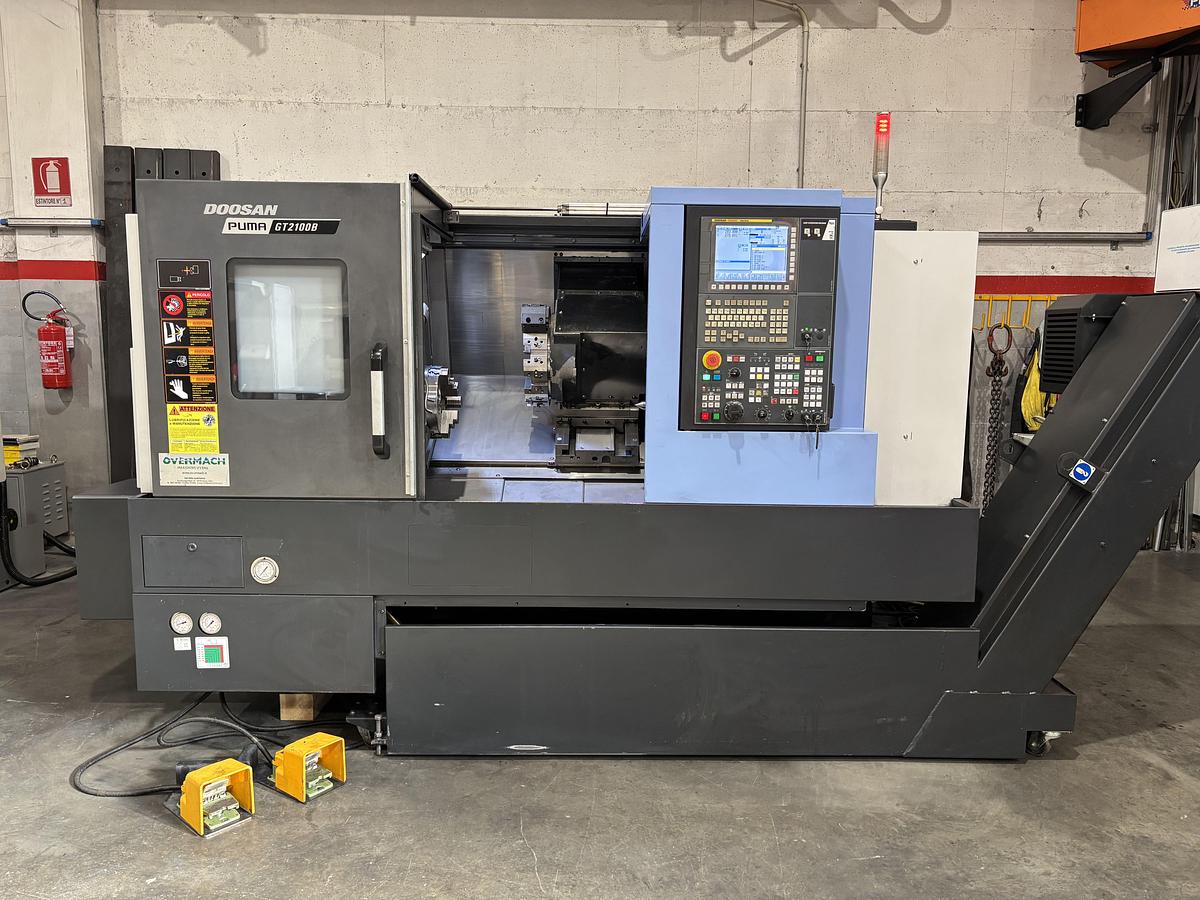 Usato TORNIO DOOSAN PUMA GT 2100 B - ANNO 2019