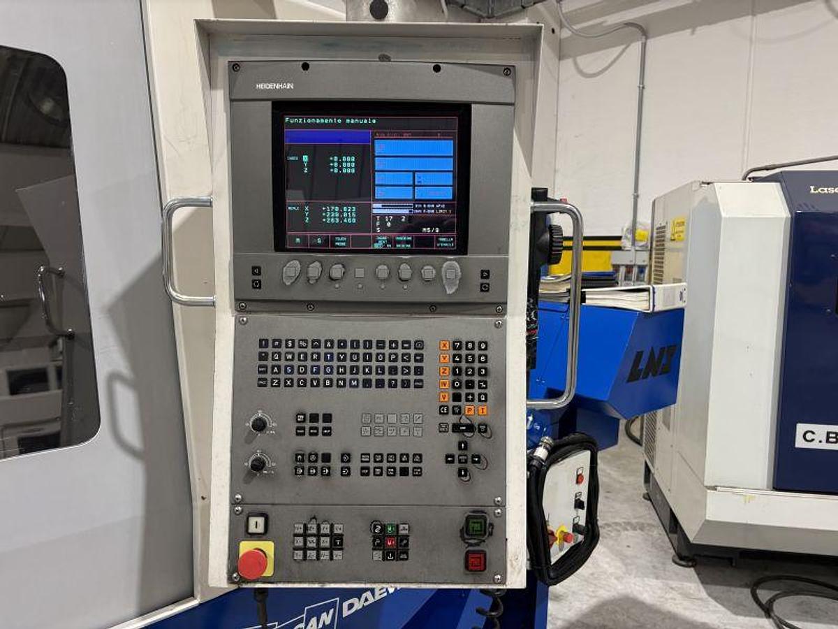 Usato CENTRO DI LAVORO DAEWOO MYNX 500 CNC HEIDENHAIN TNC 426