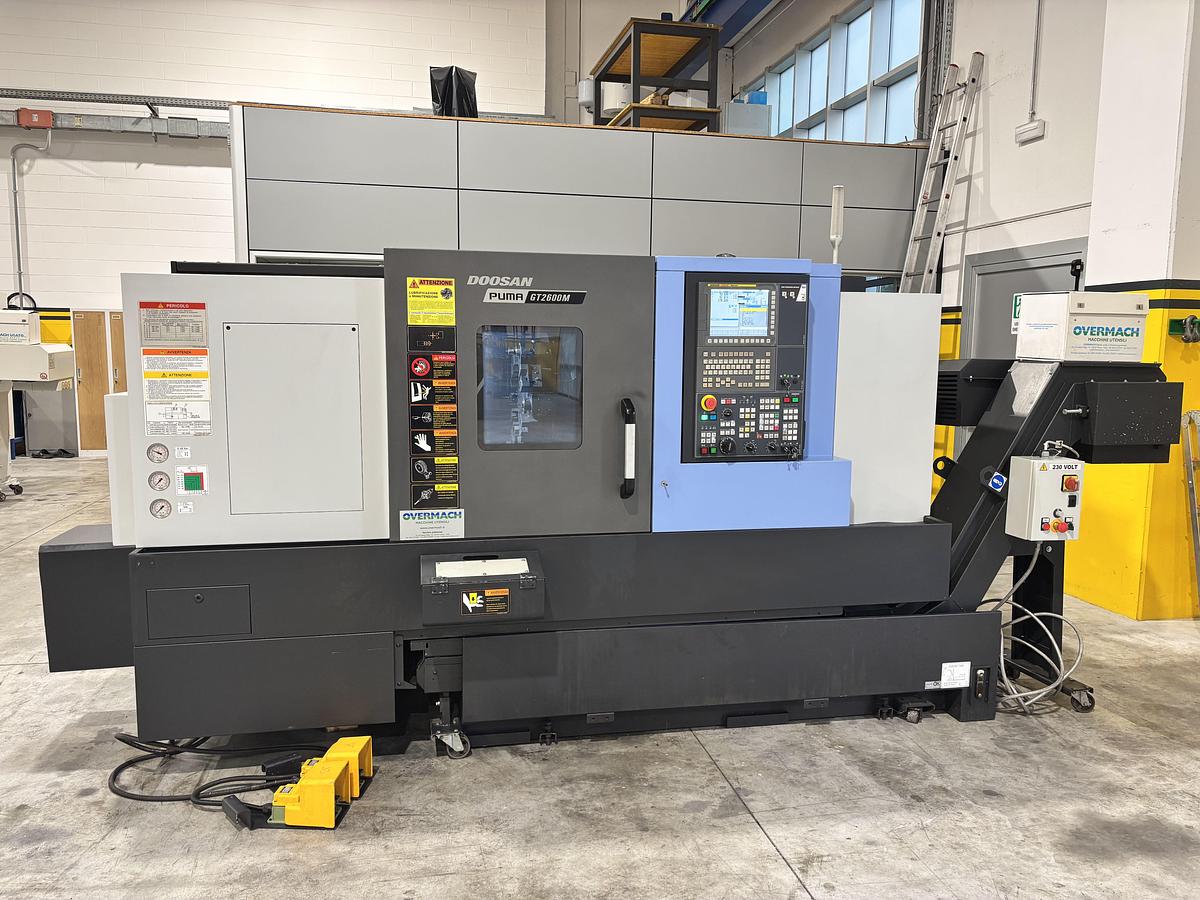 Usato TORNIO DOOSAN GT 2600 M ANNO 2018