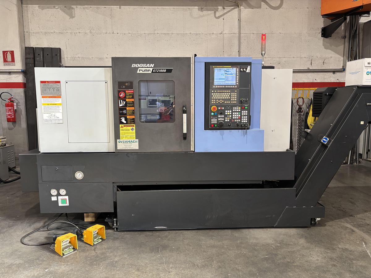 Usato TORNIO DOOSAN PUMA GT 2100 B - ANNO 2019
