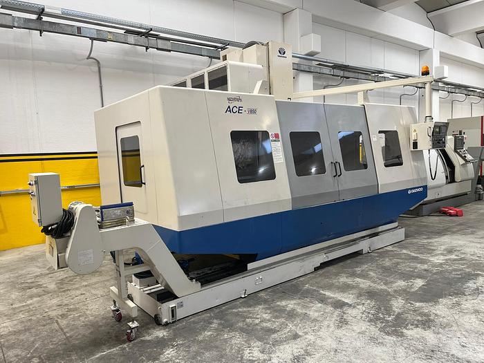 Usato CENTRO DI LAVORO DAEWOO ACE V - 850 CNC FANUC 18 - T