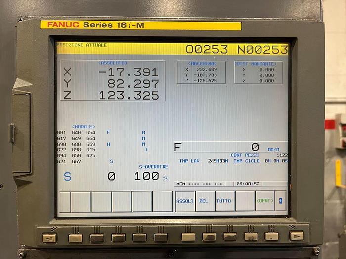 Usato CENTRO DI LAVORO FANUC ROBODRILL a-T14iA CNC FANUC 16i-M