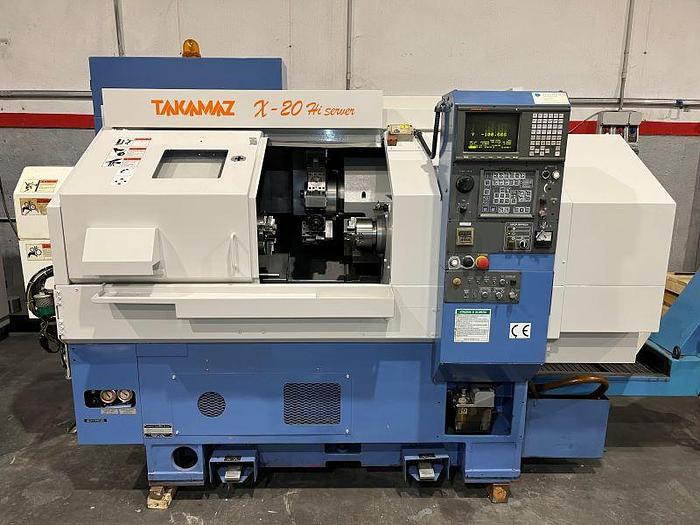 Usato TORNIO TAKAMAZ X – 20 Hi server Fanuc 18 - TB