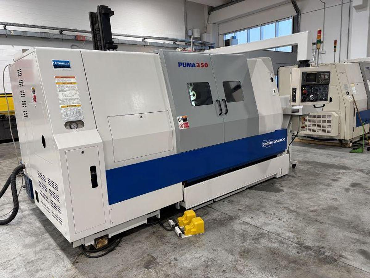 Usato TORNIO CNC DAEWOO PUMA 350 A CON LUNETTA