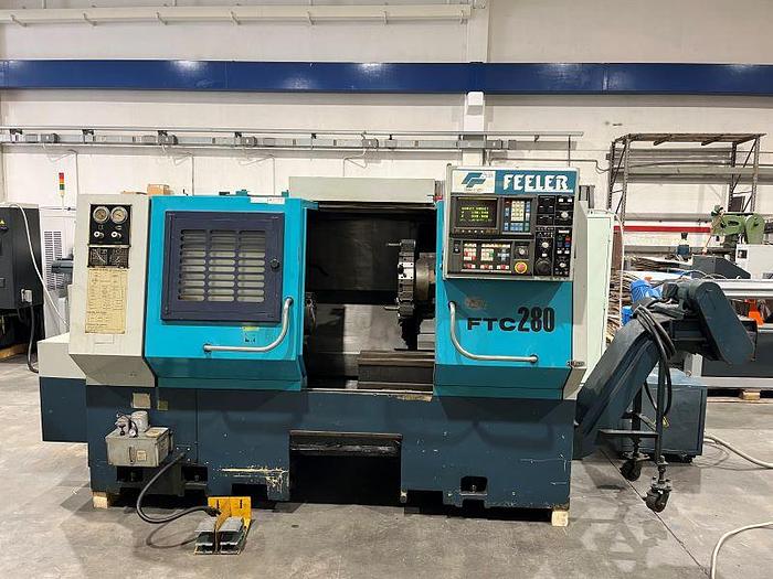 Usato TORNIO FEELET FTC 280 CNC FANUC
