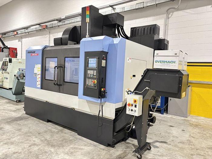 Usato CENTRO DI LAVORO DOOSAN DNM 650 II CNC SIEMENS 828 D ANNO 2014
