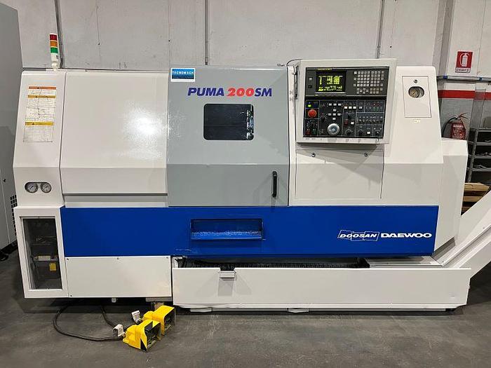 Usato TORNIO DAEWOO PUMA 200 L MS CNC FANUC 18 - T