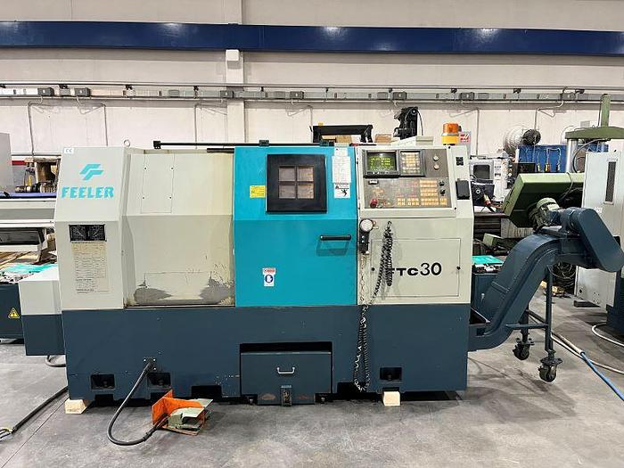Usato TORNIO FEELER MOD. FTC 30 CNC FANUC