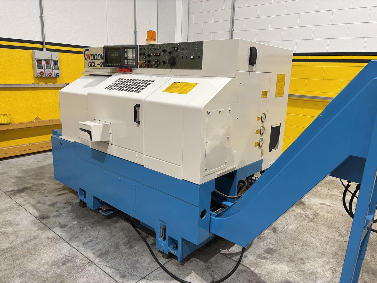 Usato TORNIO GOODWAY GCL - 2 CNC FANUC
