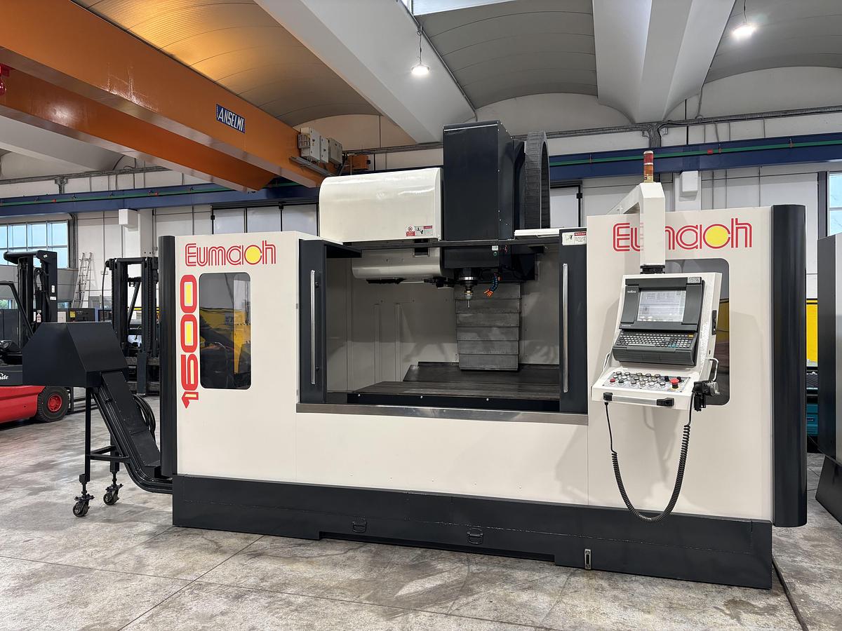 Usato CENTRO DI LAVORO EUMACH VMC 1600 CNC SELCA 4045 ANNO 2008