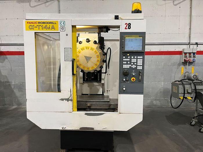 Usato CENTRO DI LAVORO FANUC ROBODRILL a-T14iA CNC FANUC 16i-M
