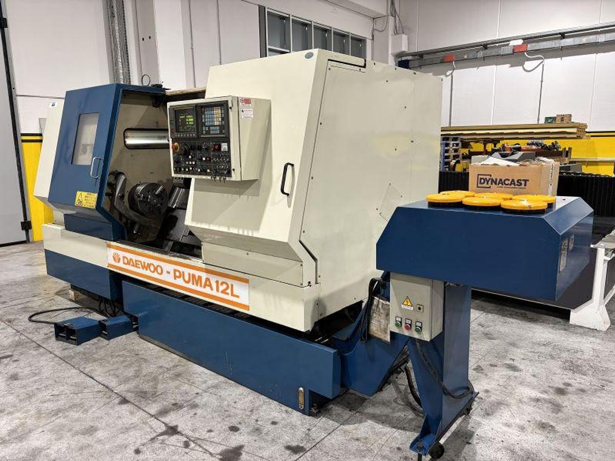 Usato TORNIO DAEWOO PUMA 12 L CNC FANUC