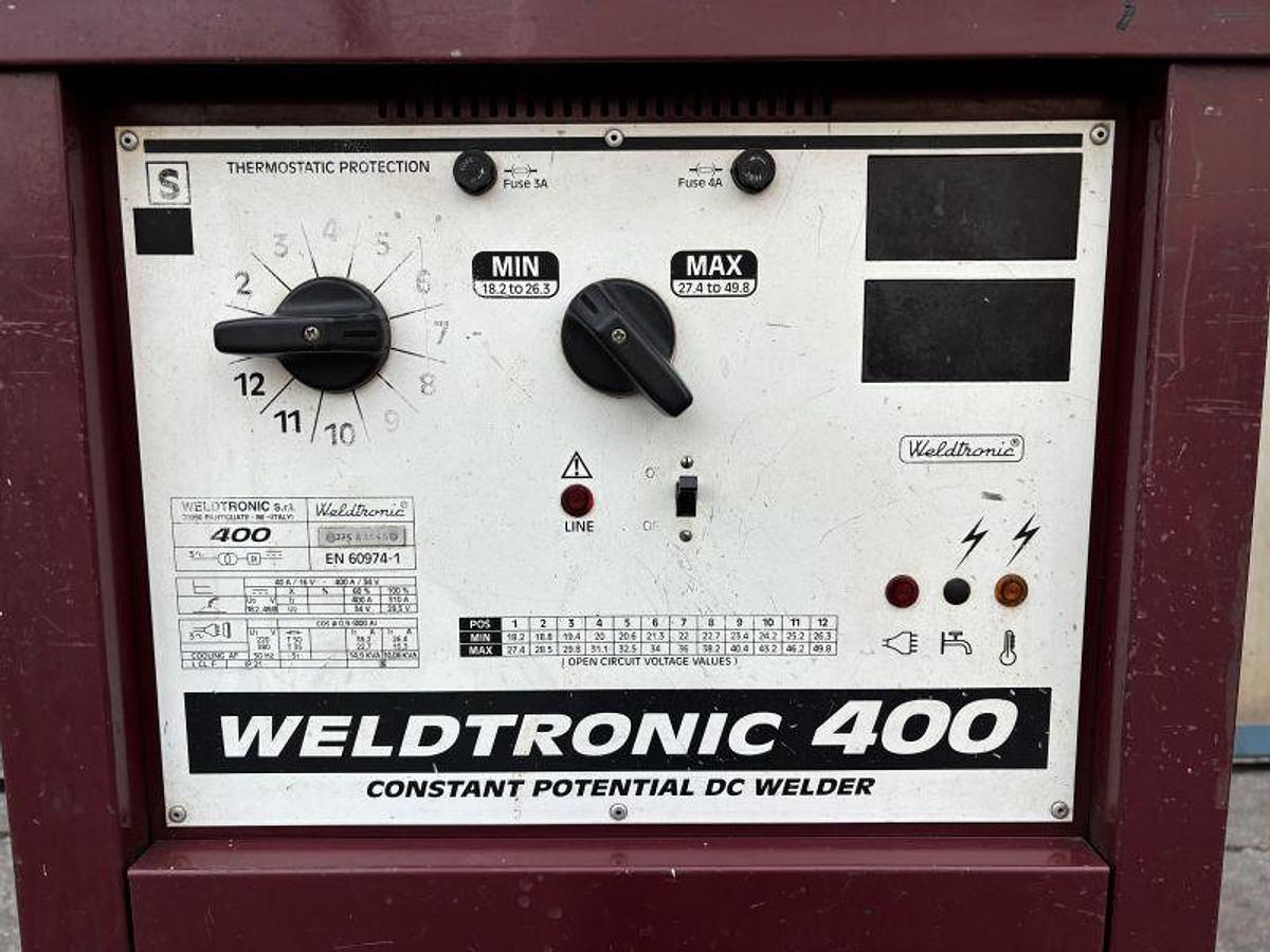 Usato SALDATRICE WELDTRONIC 400 A / FERRO E ALUMINIO
