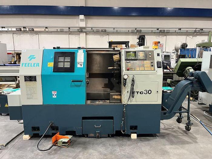 Usato TORNIO FEELER MOD. FTC 30 CNC FANUC