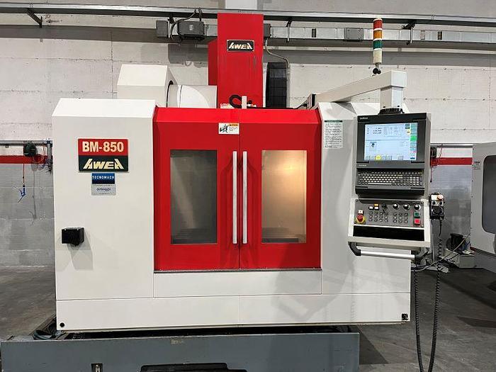 Usato CENTRO DI LAVORO VERTICALE AWEA BM-850 CNC SELCA S 4045 DH ANNO 2007