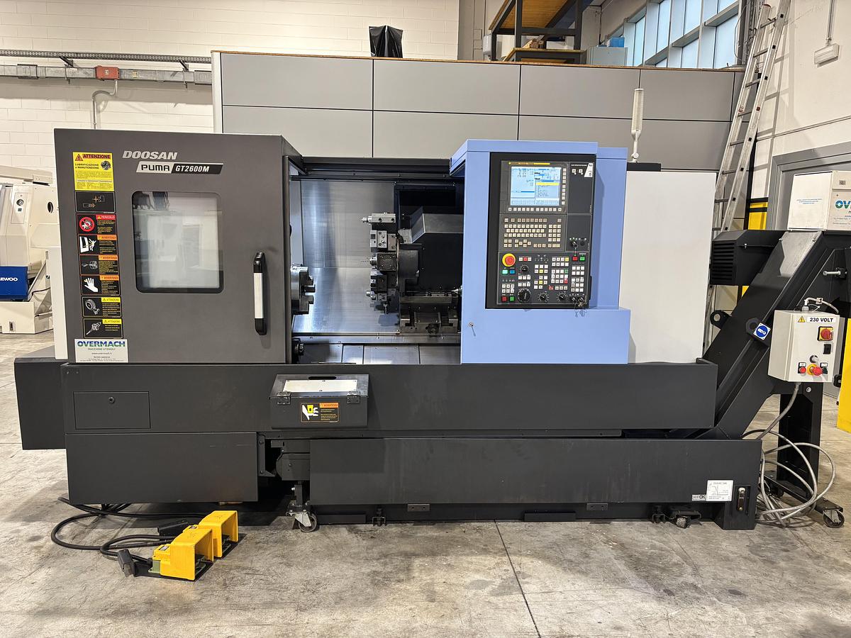 Usato TORNIO DOOSAN GT 2600 M ANNO 2018