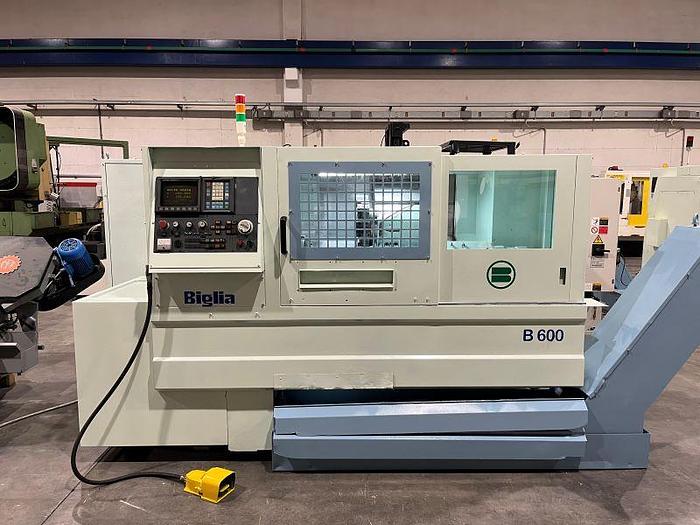Usato TORNIO BIGLIA B 600 CNC FANUC
