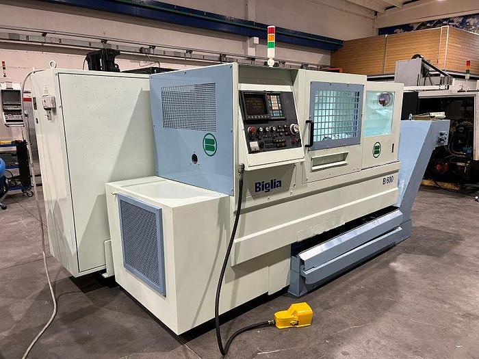 Usato TORNIO BIGLIA B 600 CNC FANUC
