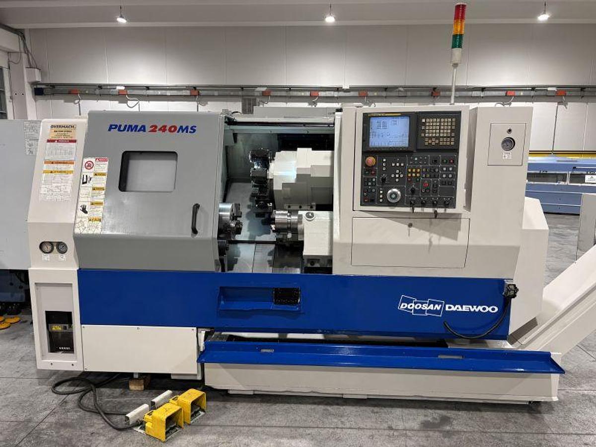 Usato TORNIO DOOSAN DAEWOO PUMA 240 MS MOTORIZZATO