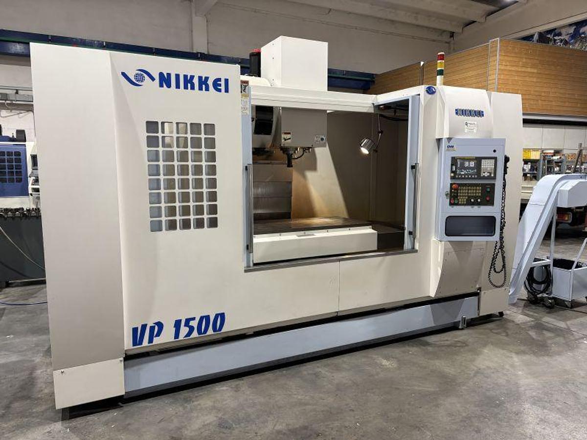 Usato CENTRO DI LAVORO NIKKEI VP 1500 CNC FANUC 0i -MC