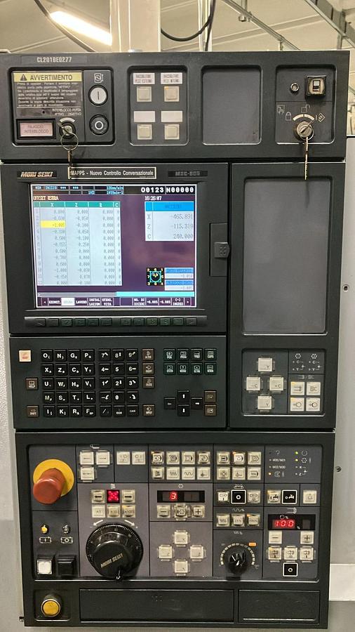 Usato TORNIO MOTORIZZATO MORI SEIKI CL 2000 BM